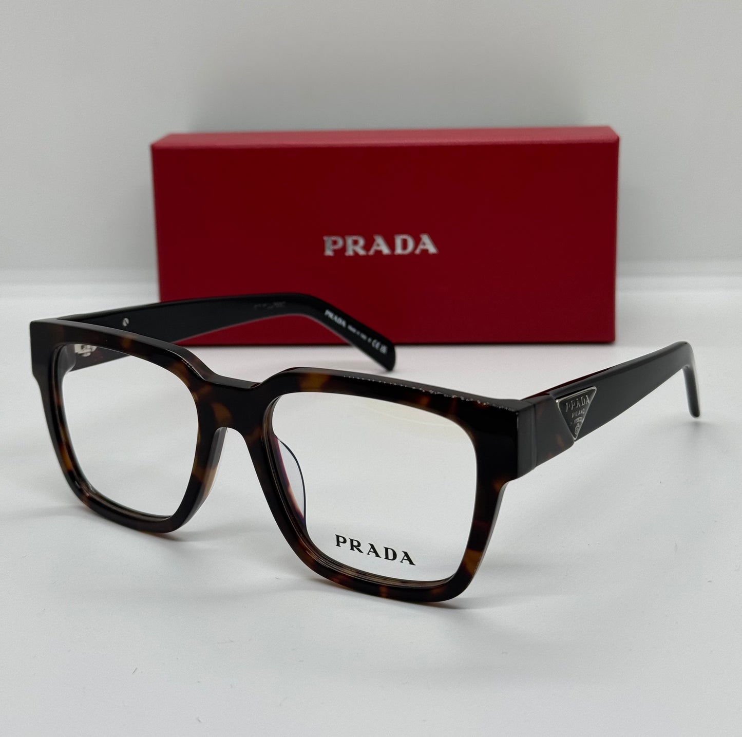 Prada Milano PR 08ZV Tortoise Frame