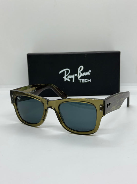 Ray-Ban Mega Wayfarer RB 0840S Olive Camouflage Shade