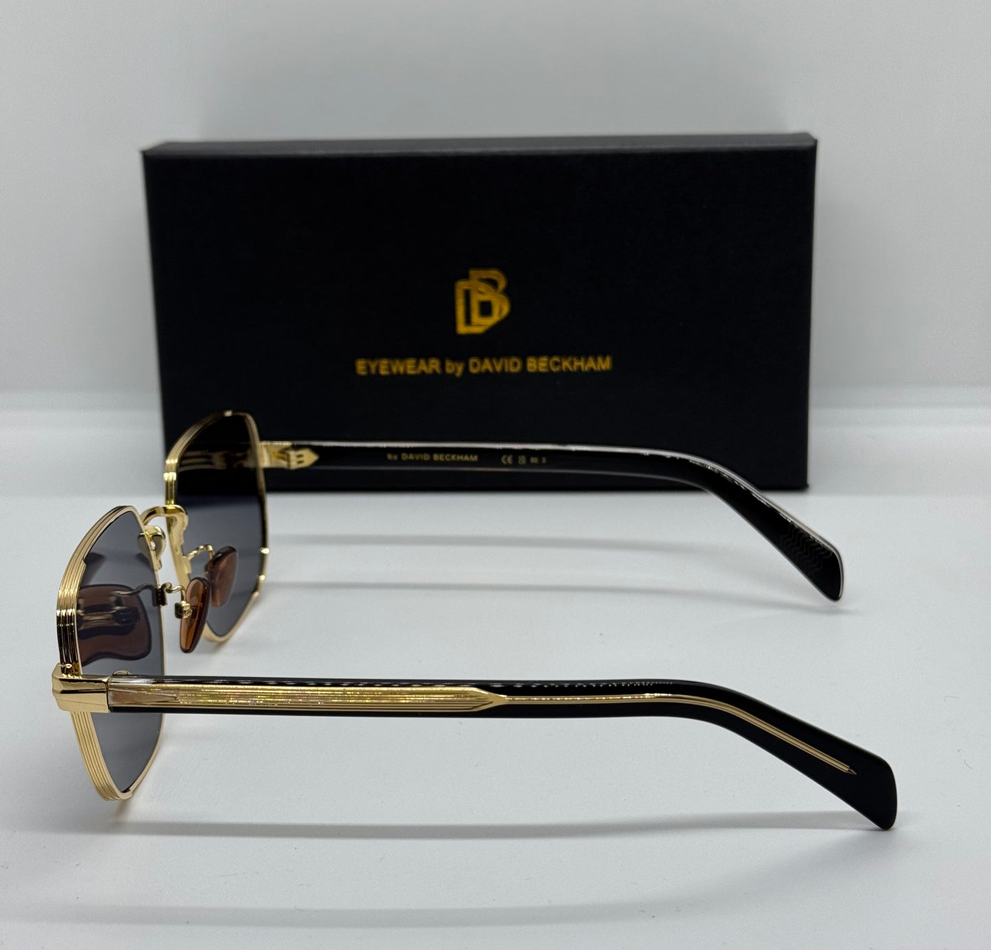 David Beckham DB7121/GBlack x Gold