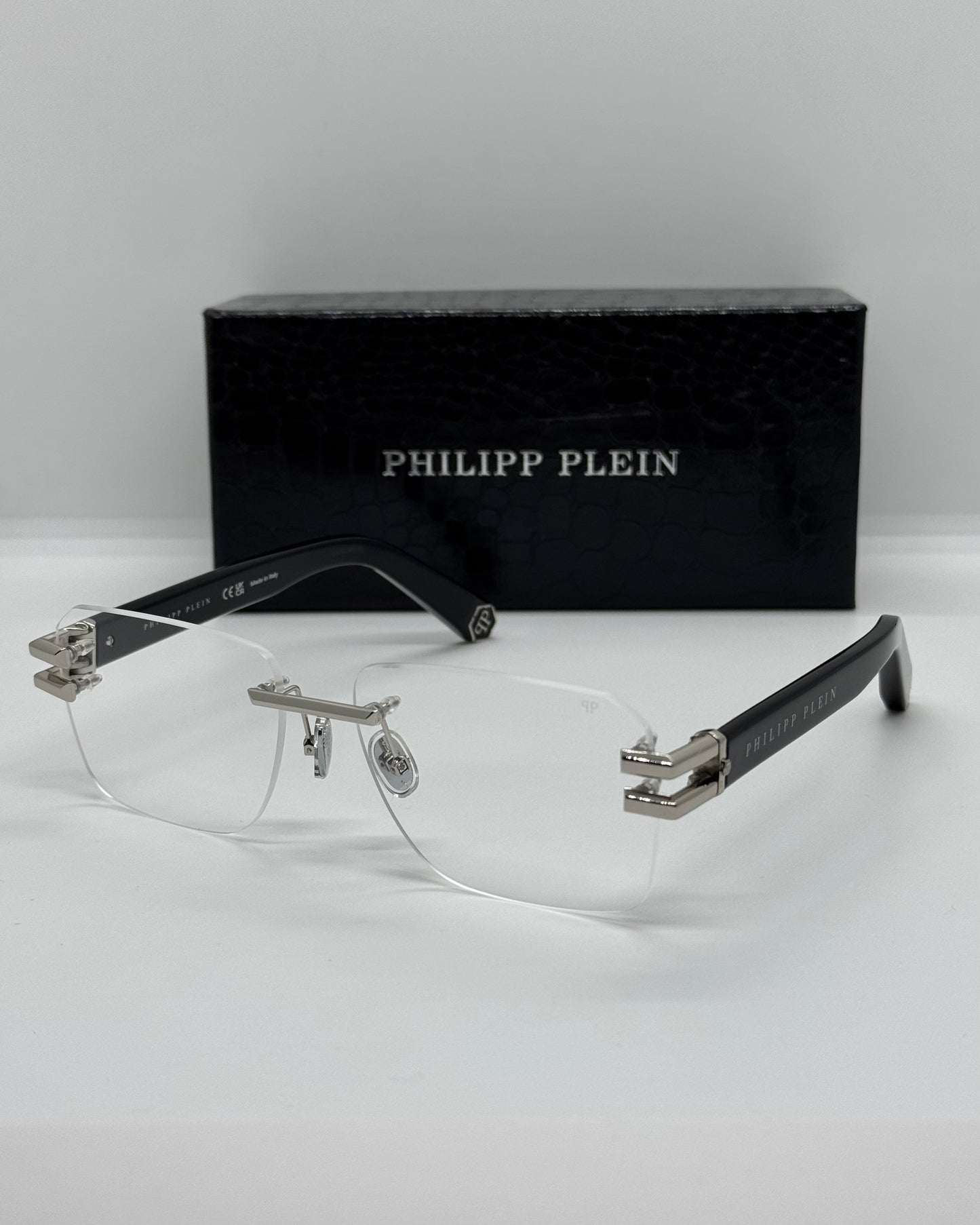 Philipp Plein VPP086 Rimless Frame