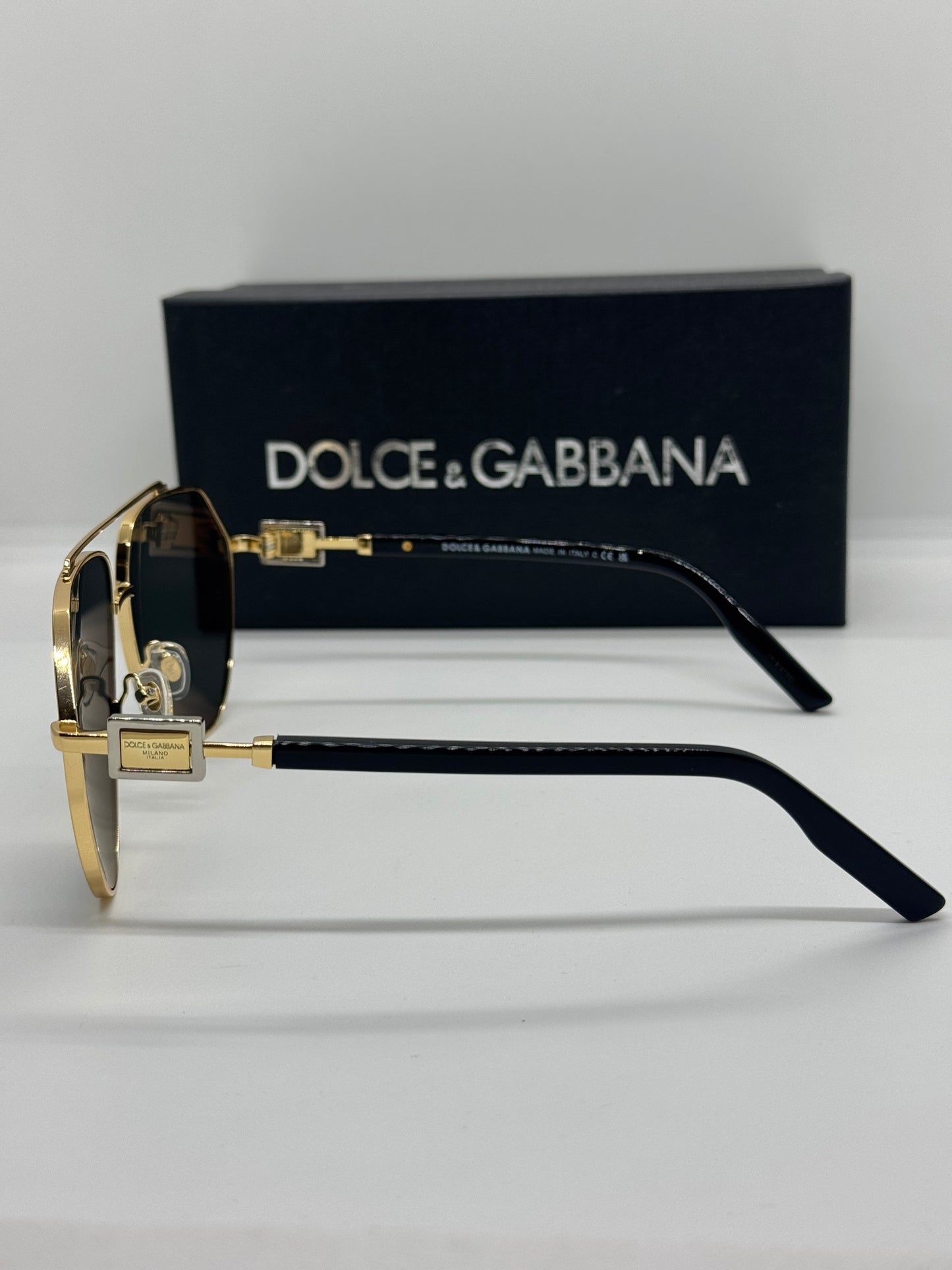 Dolce & Gabbana DG2315 Pilot Black x Gold