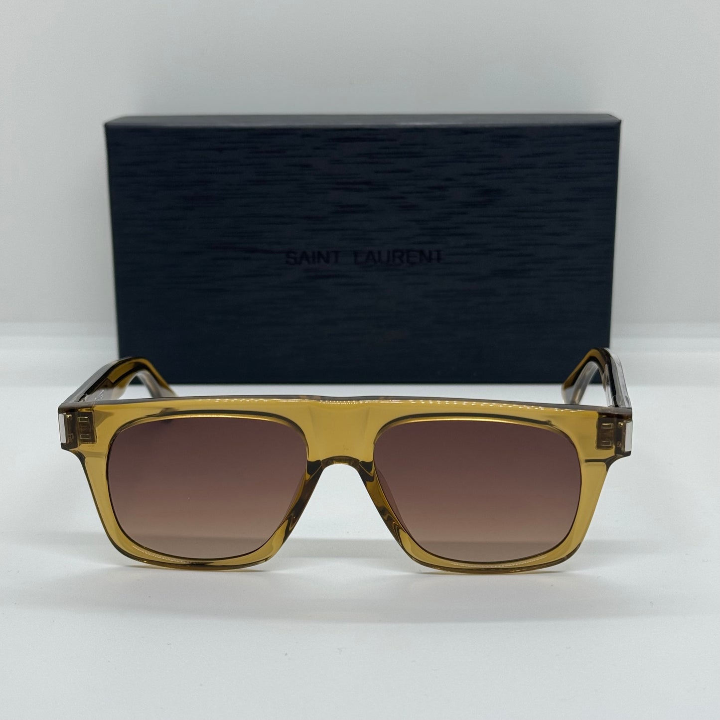 Saint Laurent SL791 Brown Transparent