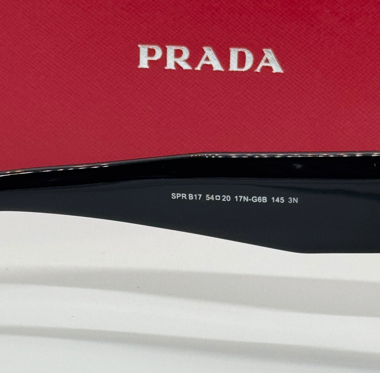 Prada SPR-B17 Rectangle Black