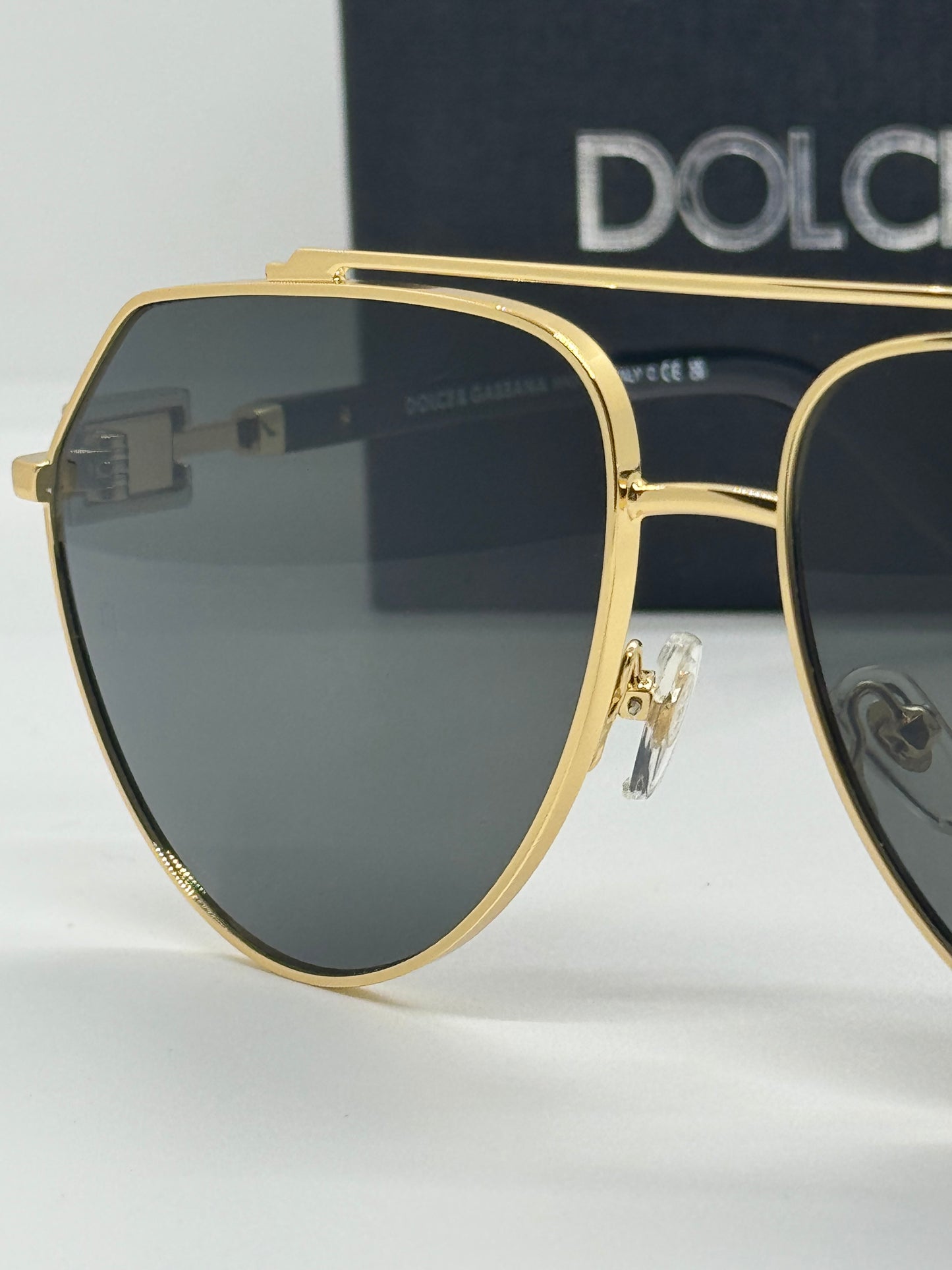 Dolce & Gabbana DG2315 Pilot Black x Gold
