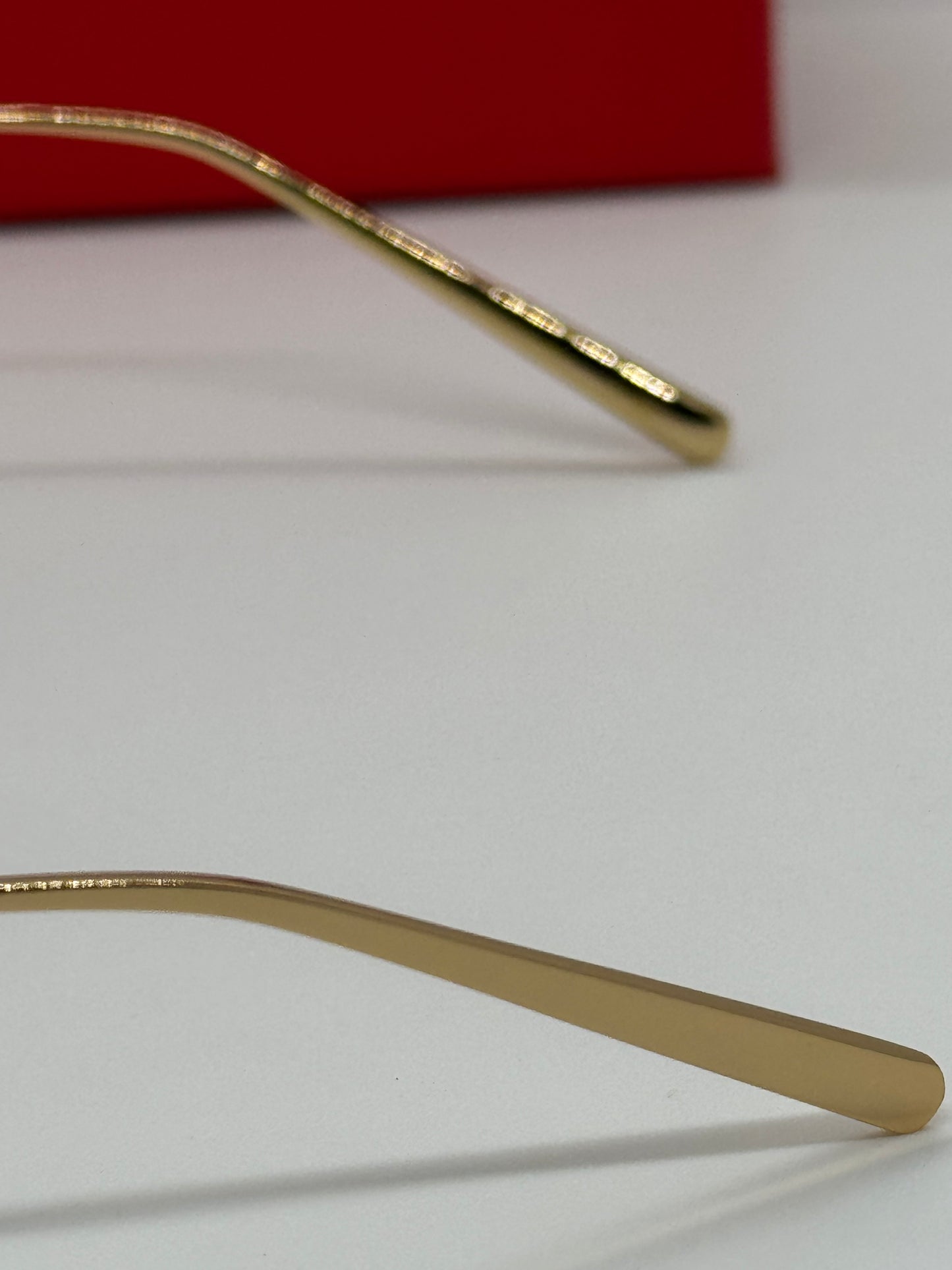 Cartier C Decor Rimless Rectangle Gradient