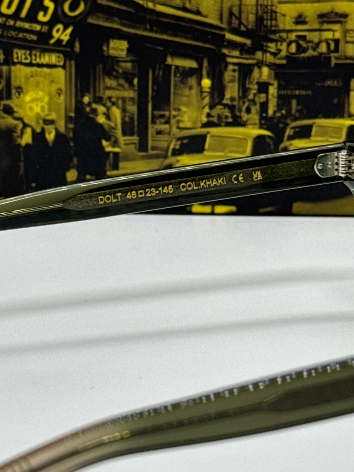 Moscot Dolt Khaki Green Shade