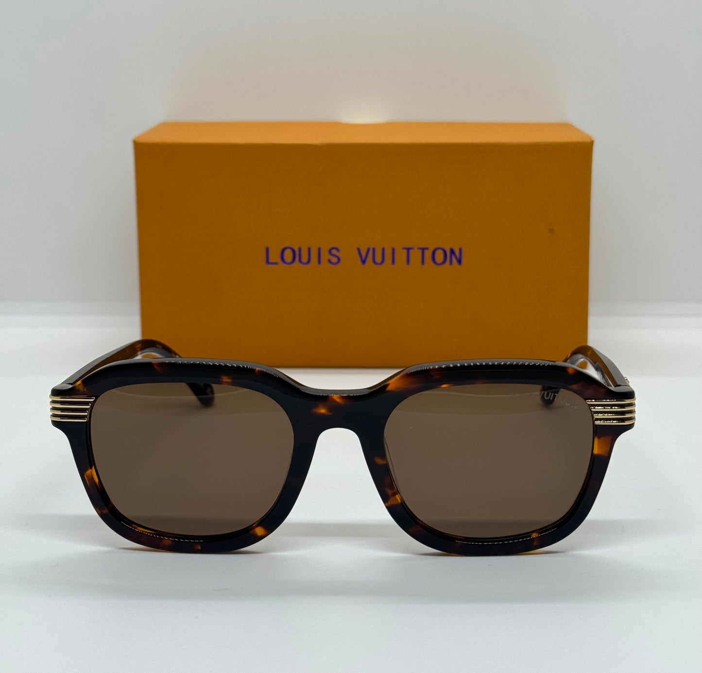 Louis Vuitton Slide Brown Tortoise