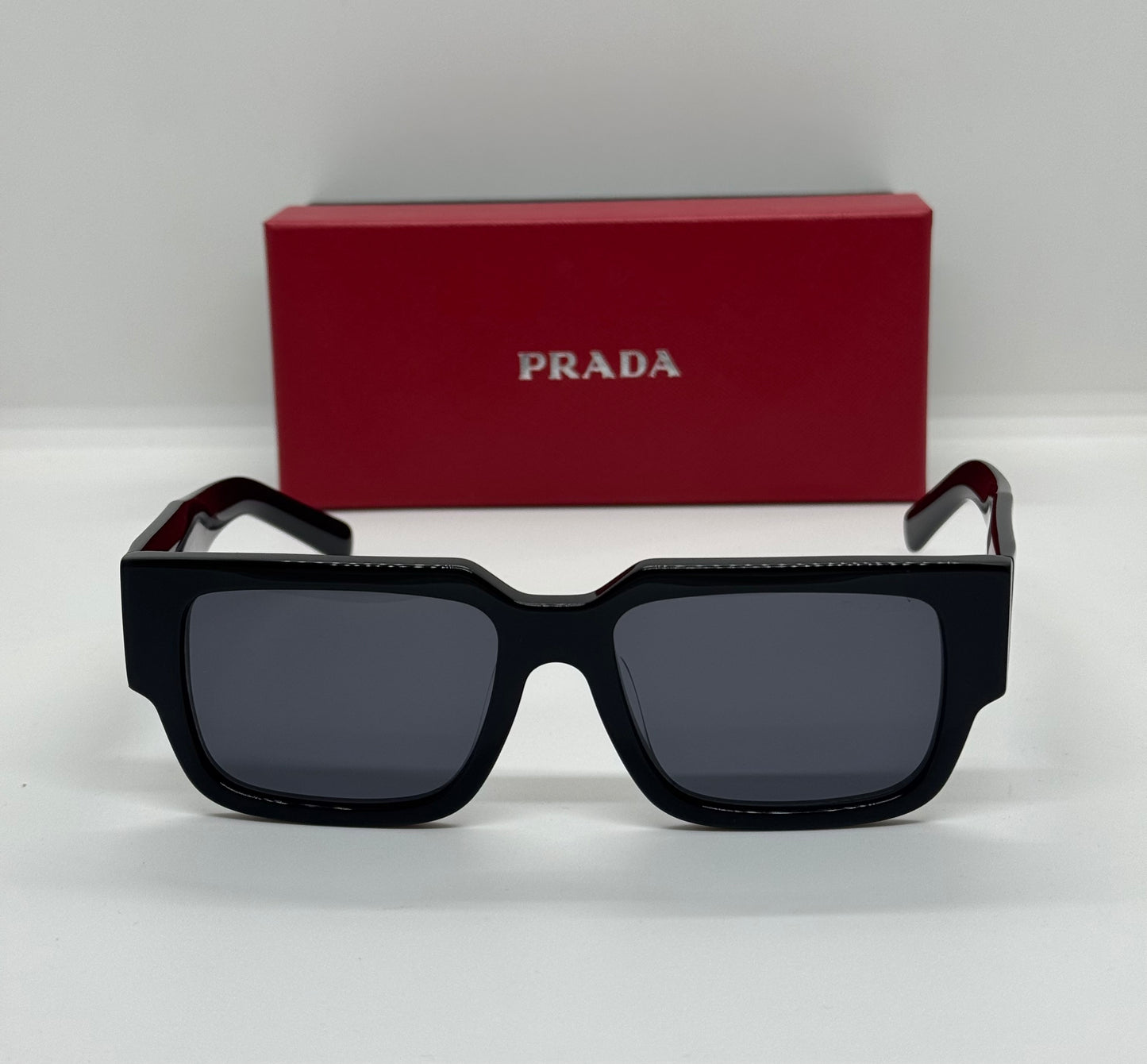 Prada SPR-B17 Rectangle Black