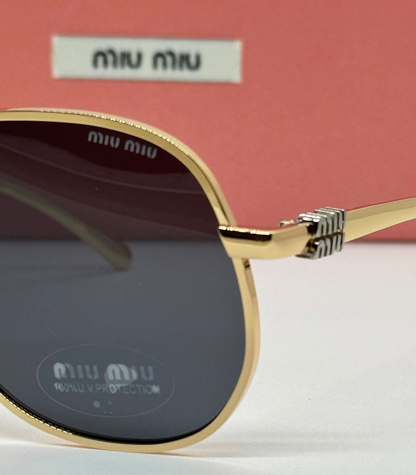 Miu Miu MU A56S Pilot Black