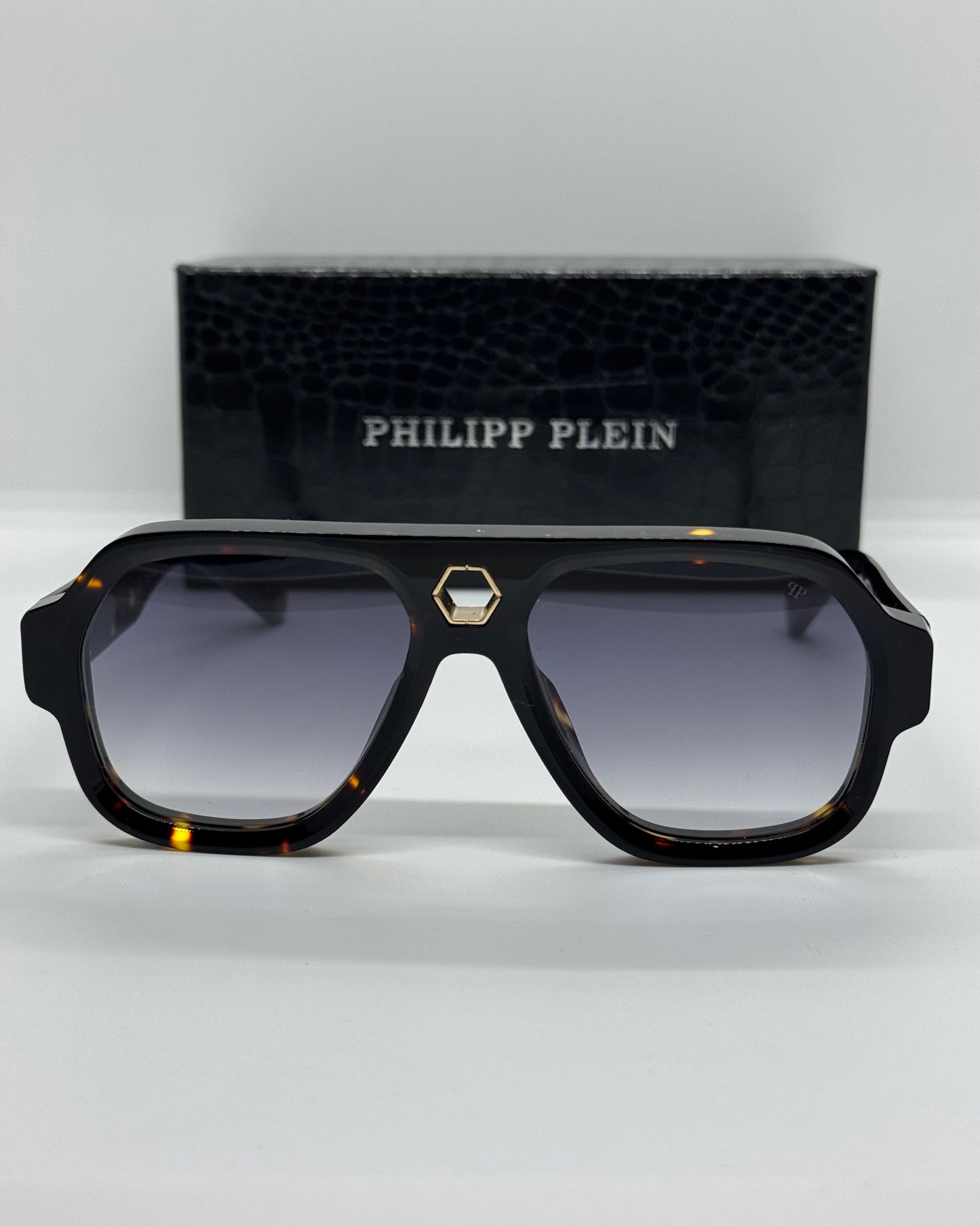 Philipp Plein Starlight VPP143 Tortoise X Gray