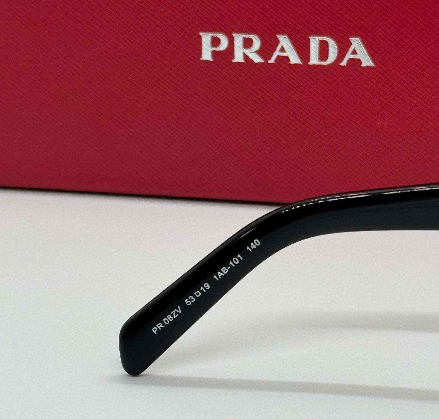 Prada Milano PR 08ZV Black Frame