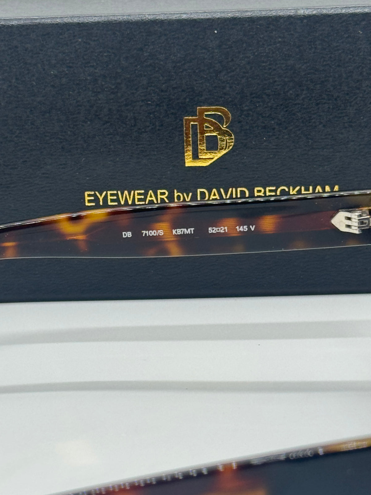 David Beckham DB7100/S Black Havana
