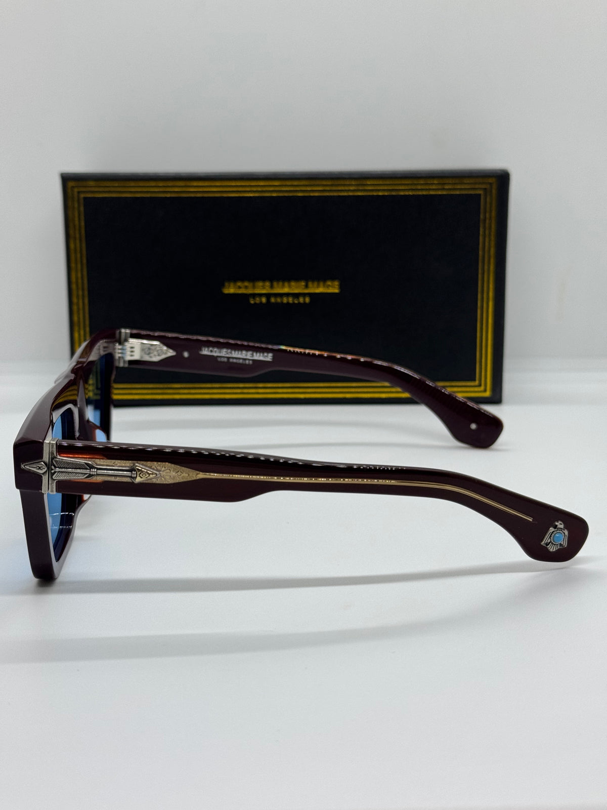 Jacques Marie Mage Laramie Maroon Blue