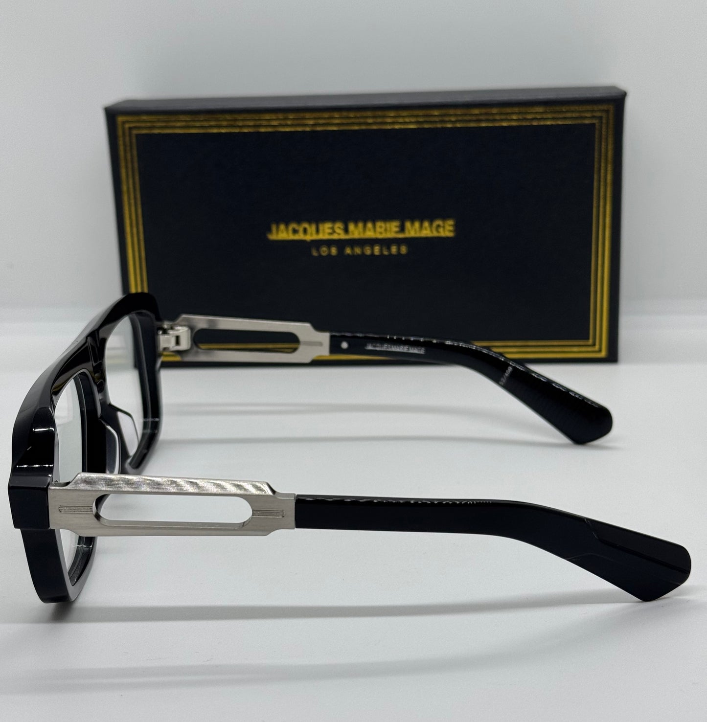 Jacques Marie Mage Fugue Black x Silver Frame