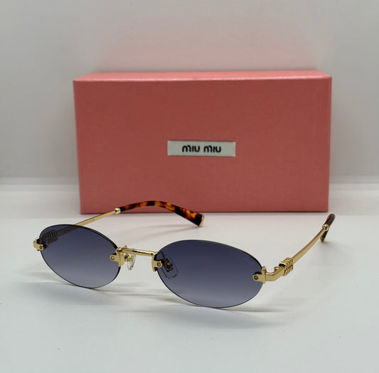 Miu Miu Logo Oval MUA54S Gradient