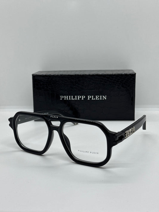 Philipp Plein Icon SPP148M Black X Silver Frame