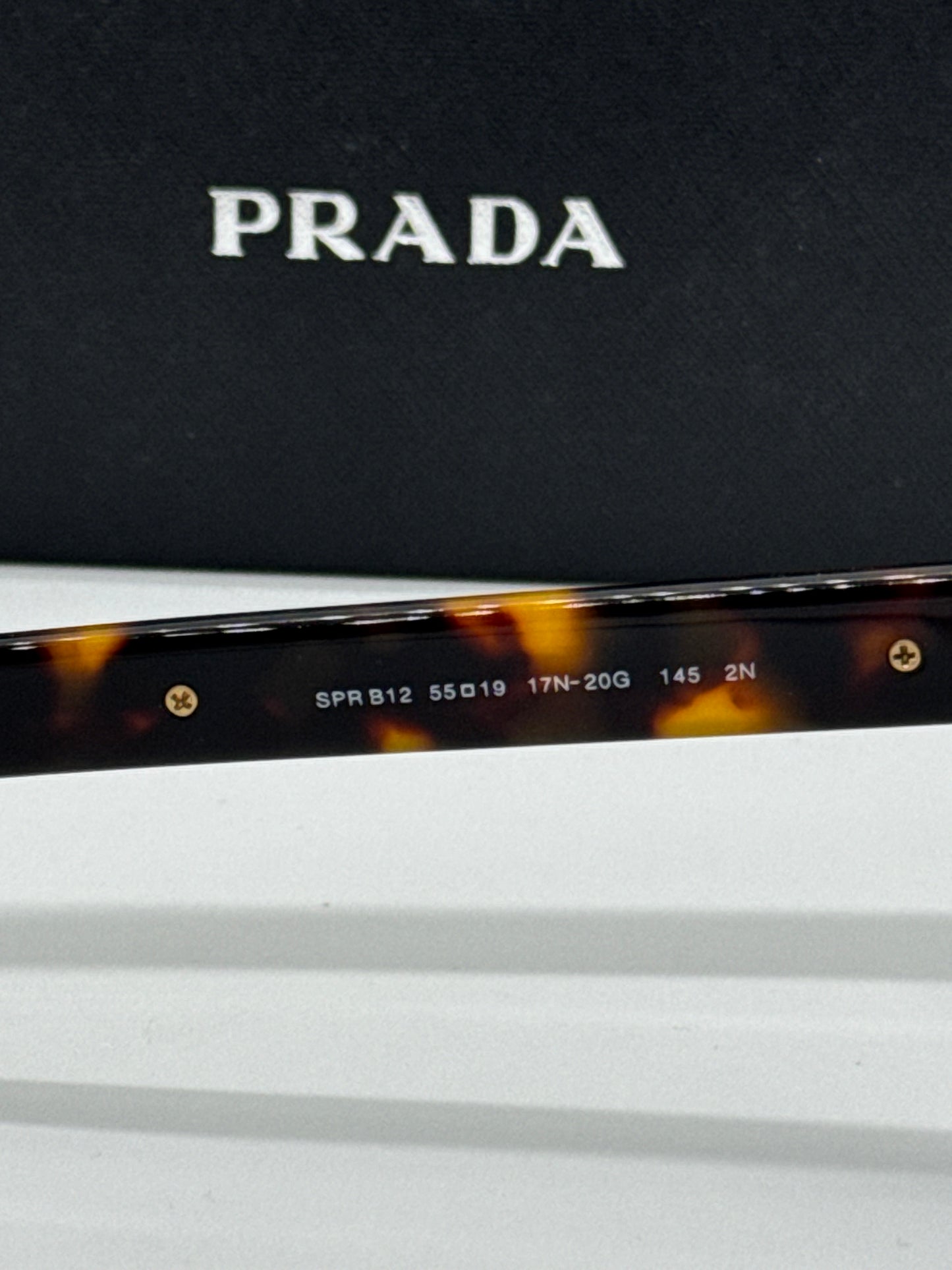 Prada SPR B12 Tortoise Green