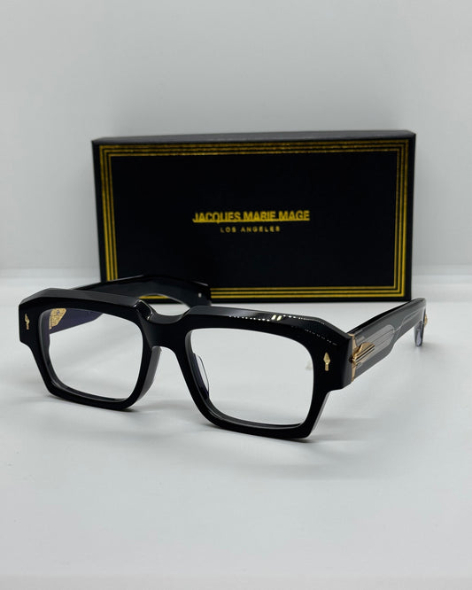 Jacques Marie Mage Dakota Black x Gold Frame