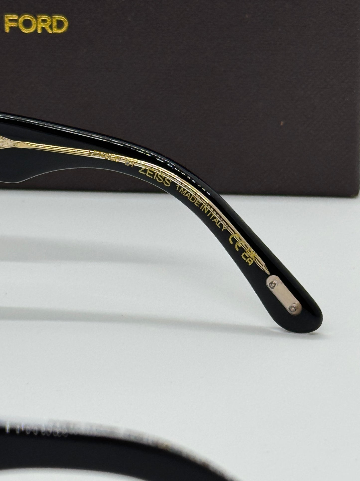 Tom Ford Icon Square TF1201 Black Zeiss Lenses