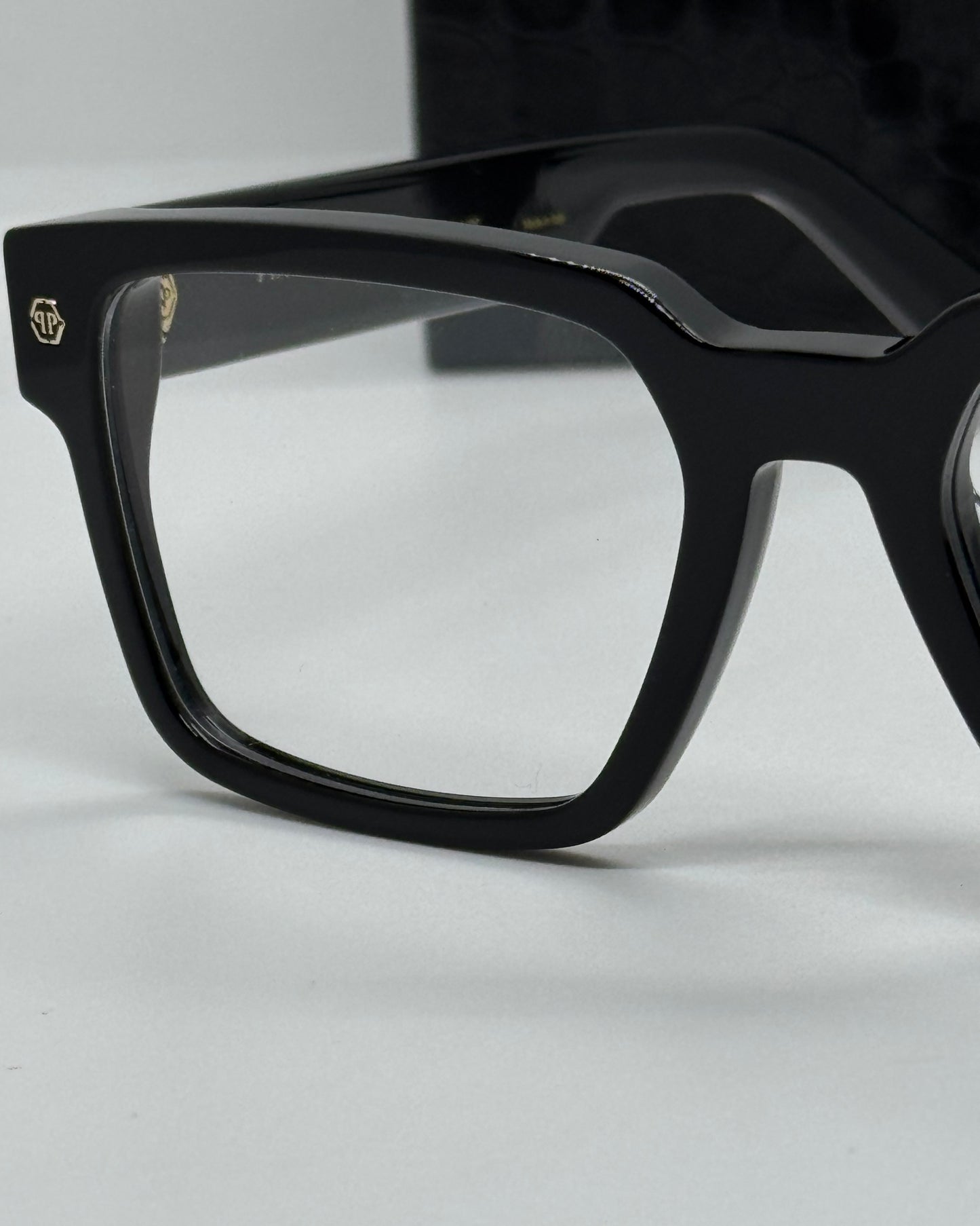 Philipp Plein Stud Sqaure VPP193V Black Frame