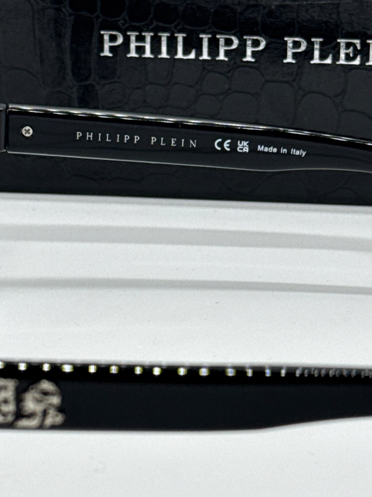 Philipp Plein Icon SPP148M Black X Silver Frame