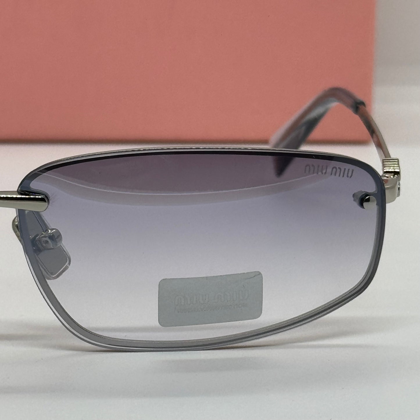 Miu Miu Gunmetal Gradient MUA50S