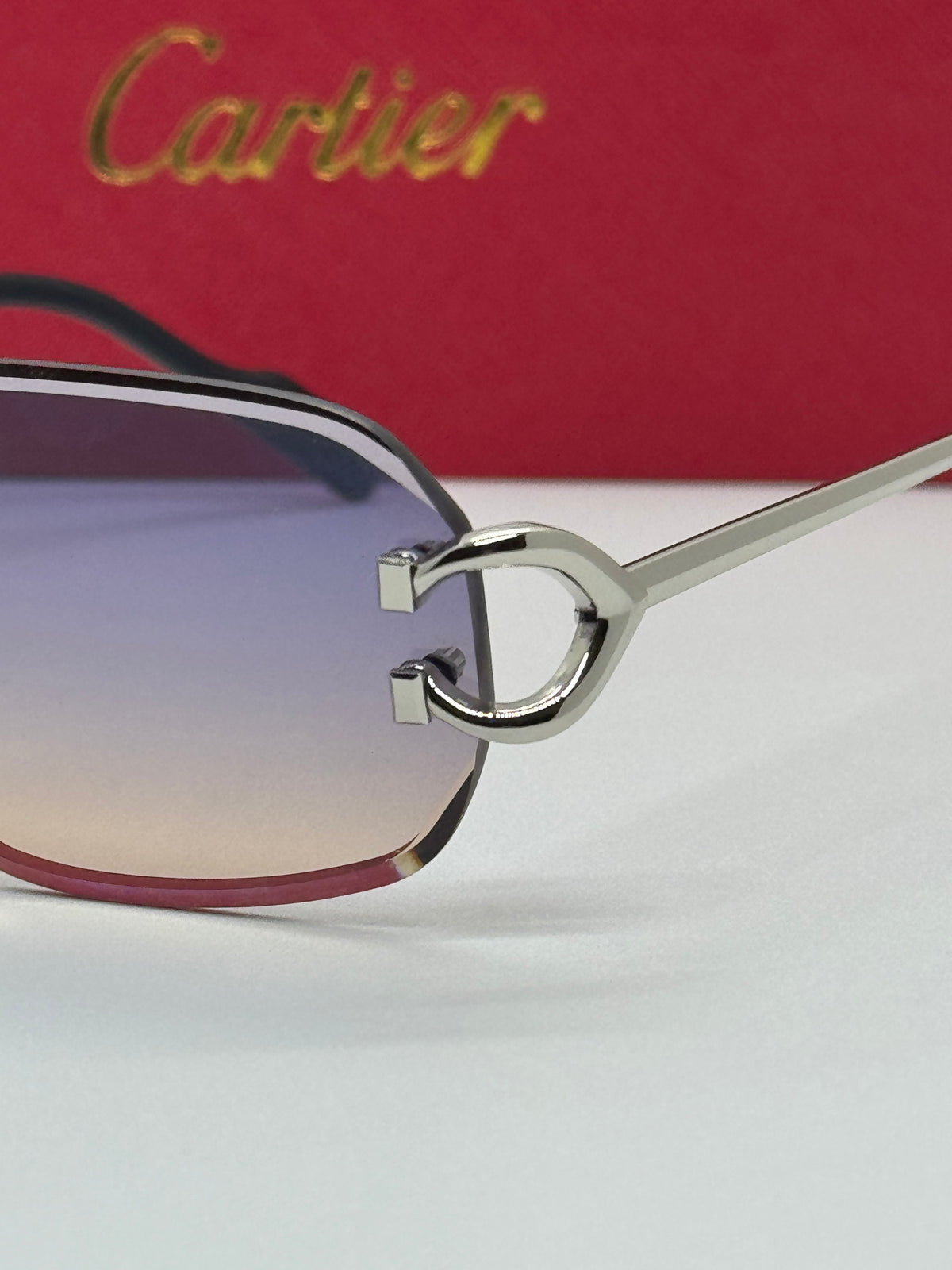 Cartier CT0468S Blue to Yellow Gradient