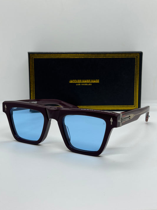 Jacques Marie Mage Laramie Maroon Blue
