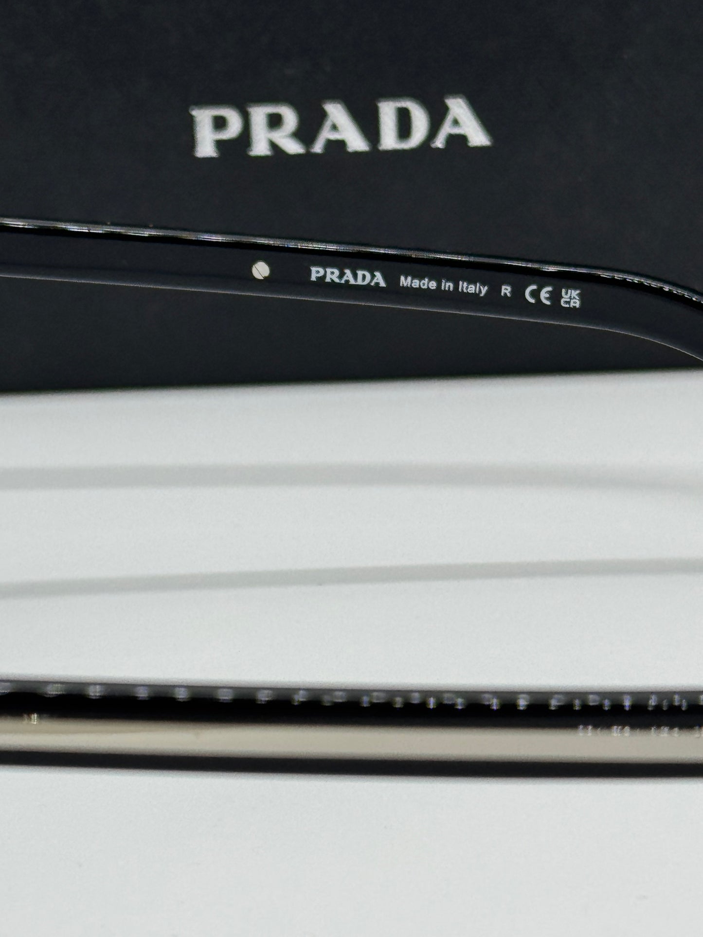 Prada SPRC01 Black x Silver