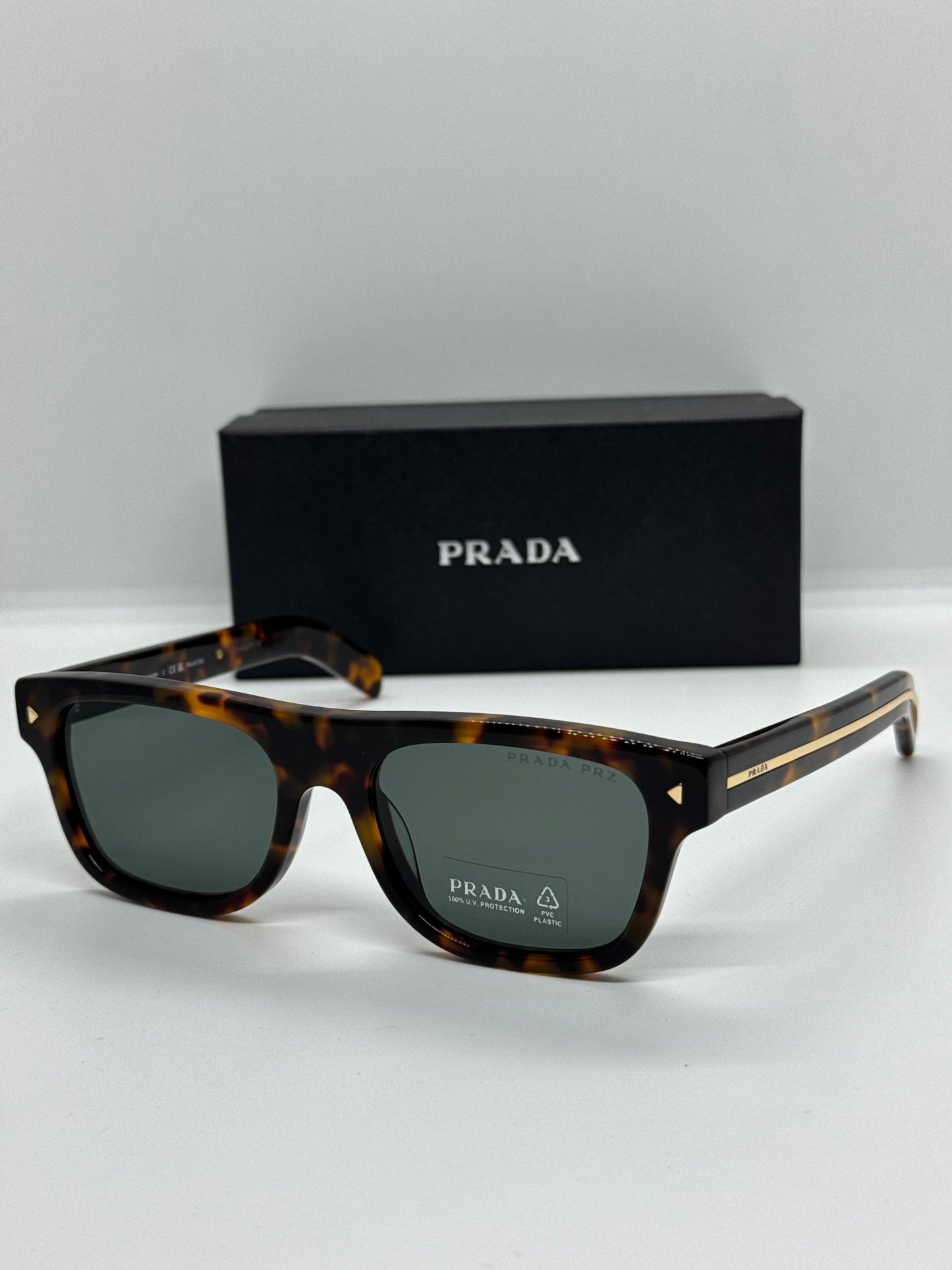 Prada SPR B12 Tortoise Green