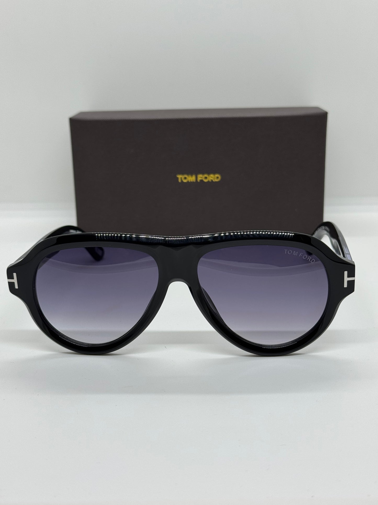 Tom Ford Icon Pilot TF1225 Black Zeiss Lenses