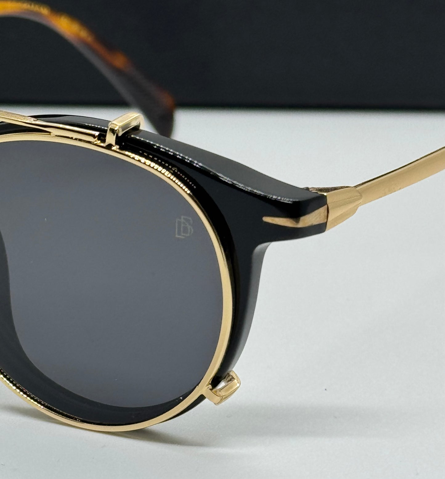 David Beckham 1003 Clip-On Black X Gold