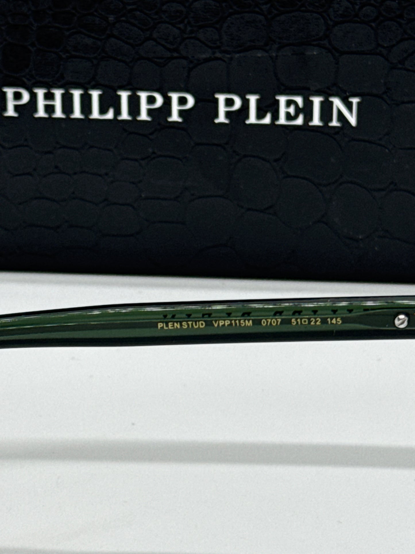 Philipp Plein Stud VPP115M Green Frame
