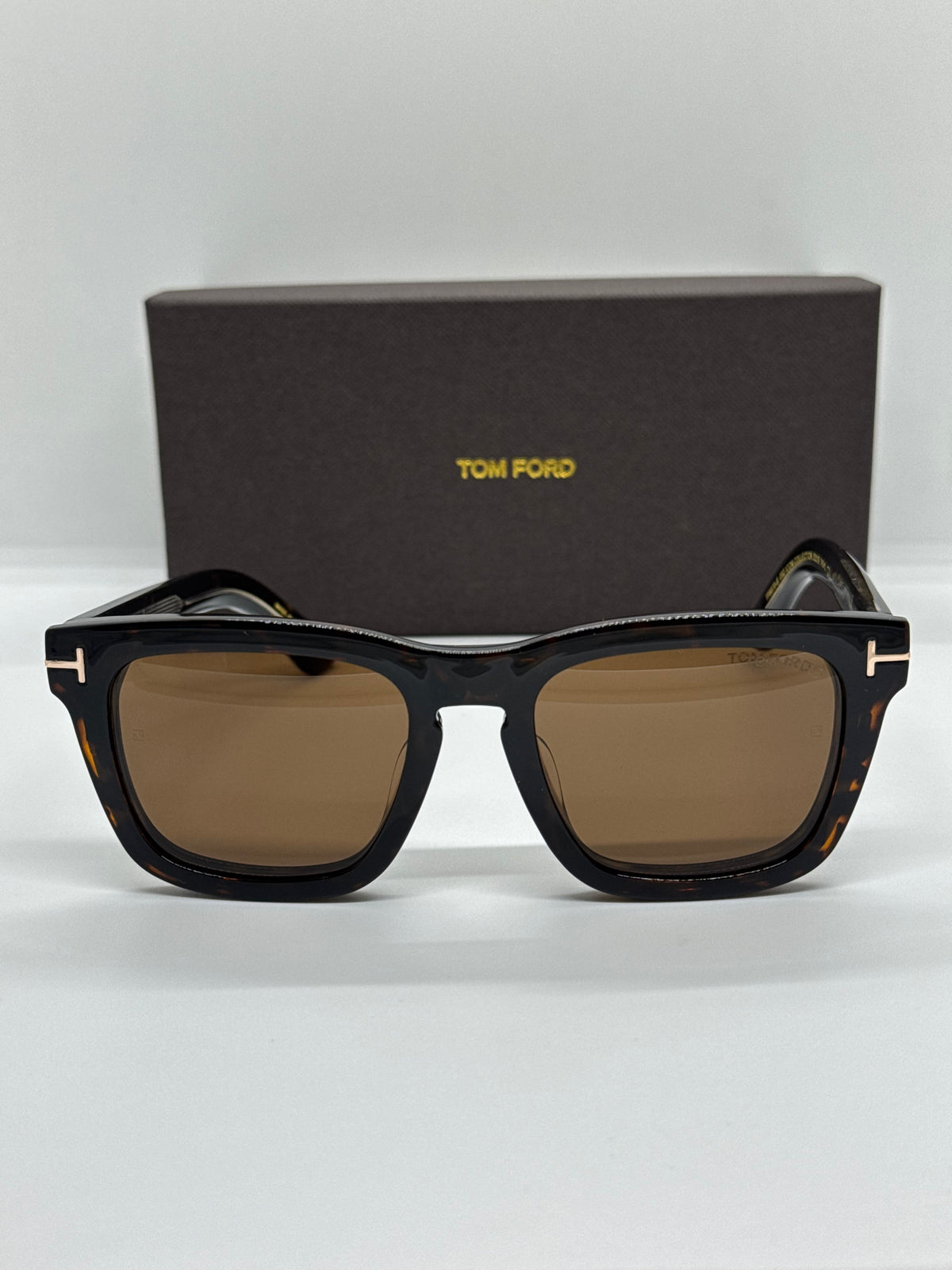 Tom Ford TF6070-B Icon Clip On Brown Tortoise