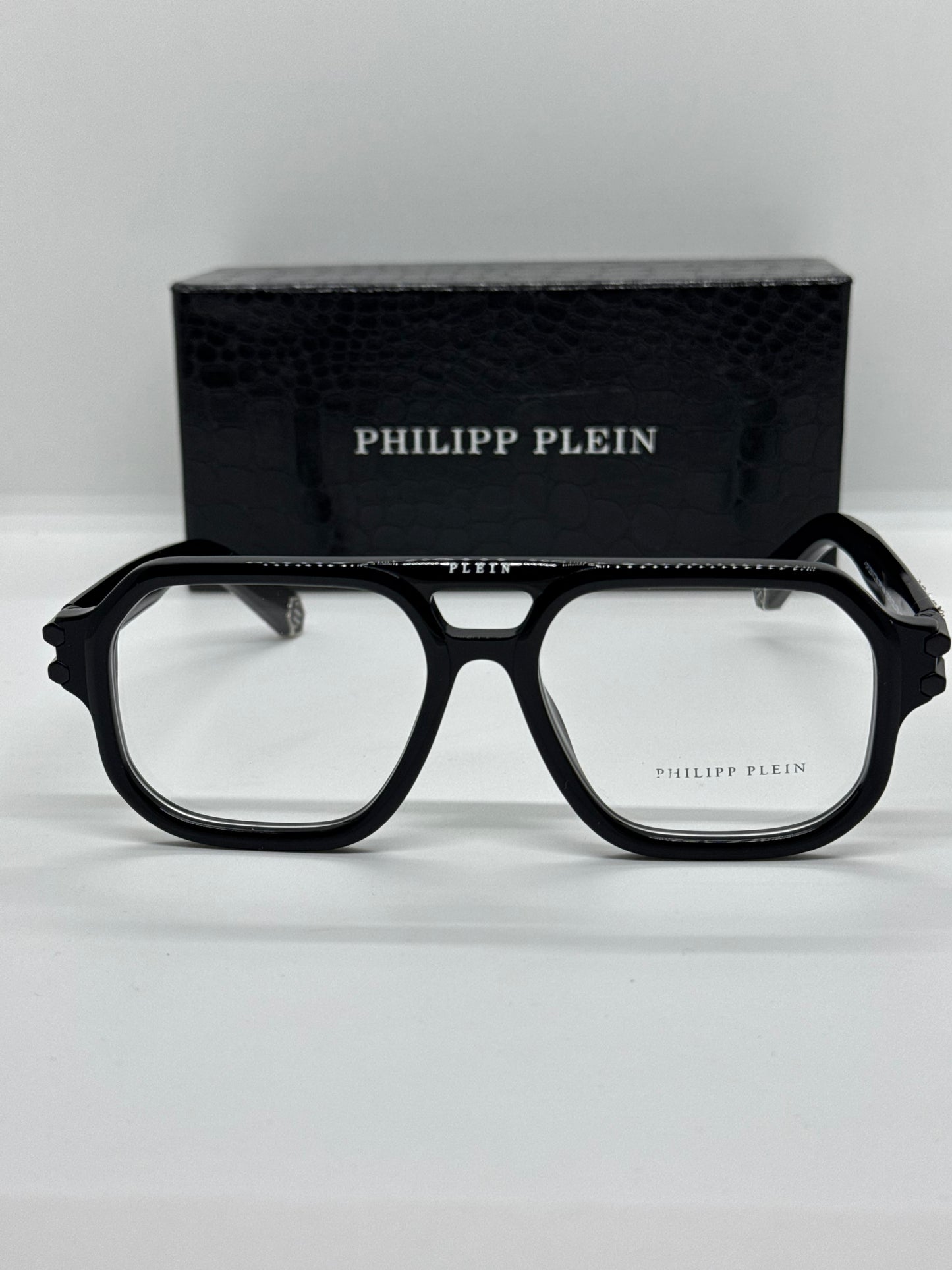Philipp Plein Icon SPP148M Black X Silver Frame