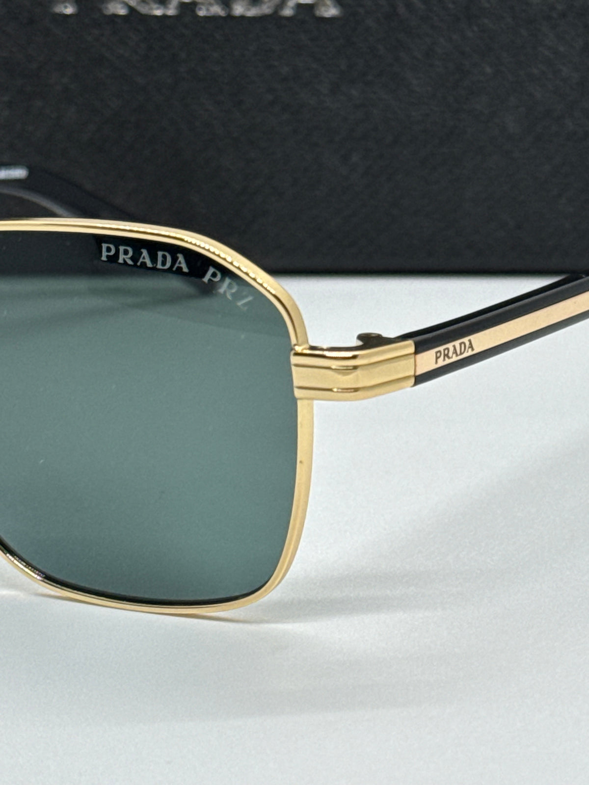 Prada PR C05S Olive x Gold Shade
