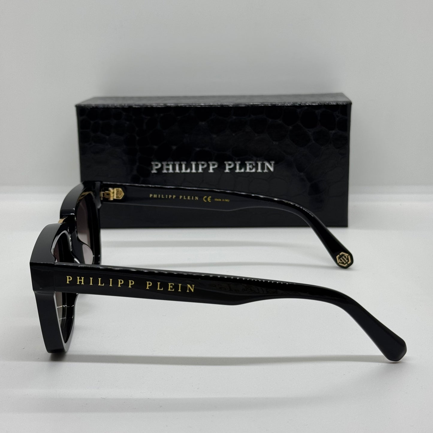 Philipp Plein Hexagonal College Brown Shade