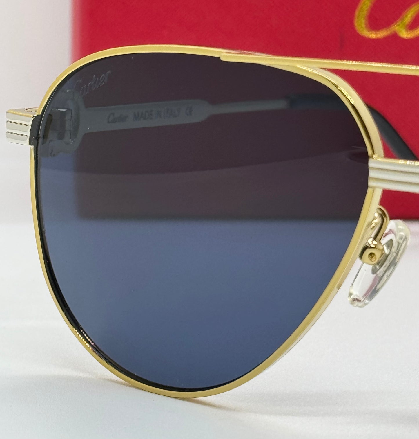 Cartier De Santos Aviator CT0639S Dark Green