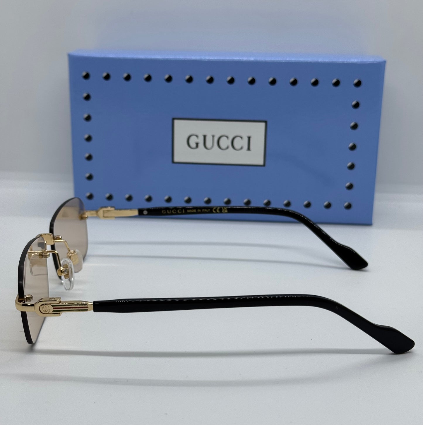 GG 1221S Rimless Champagne
