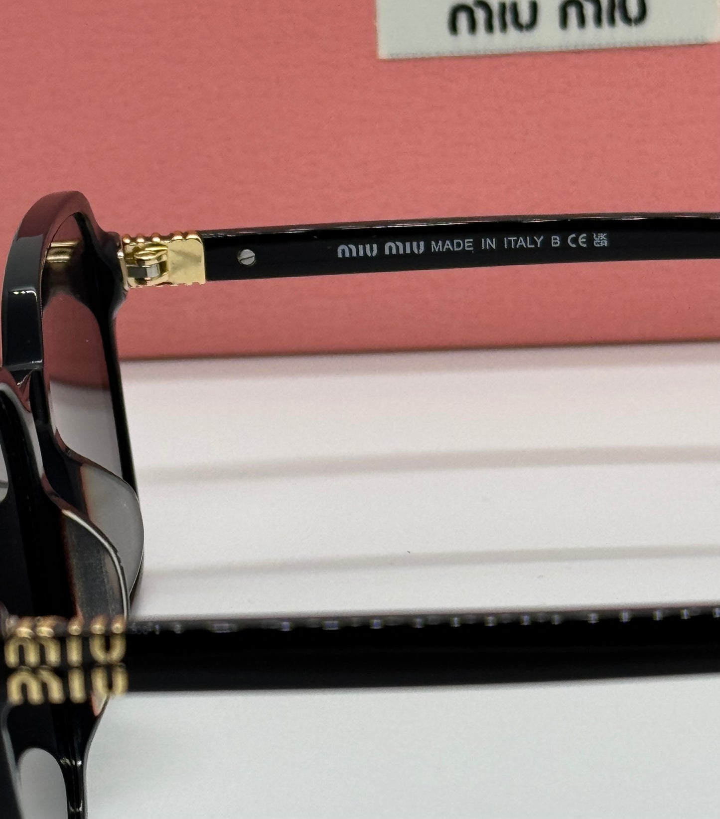 Miu Miu MU13Z Black Square