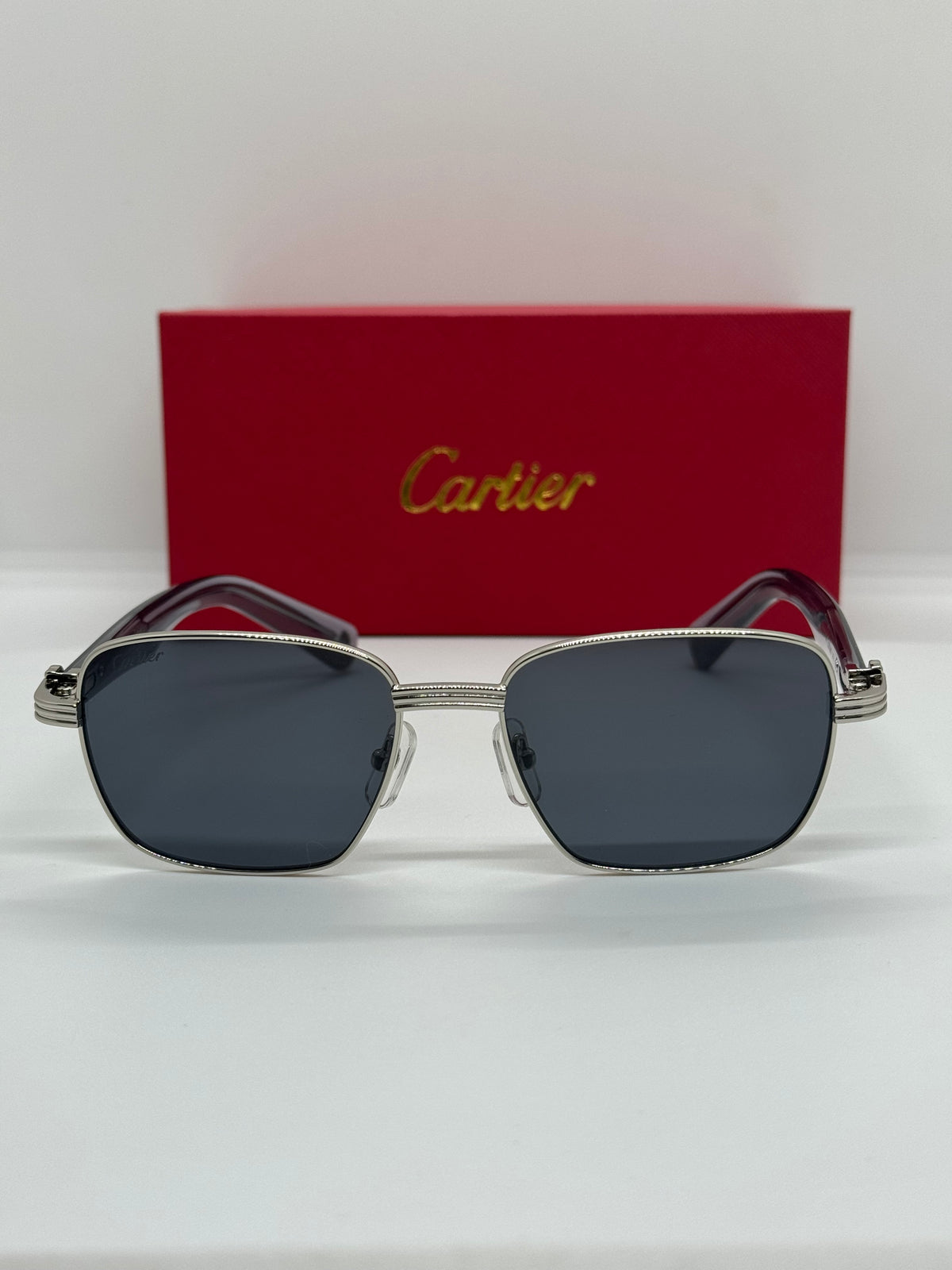 Cartier CT0538S Gray x Silver