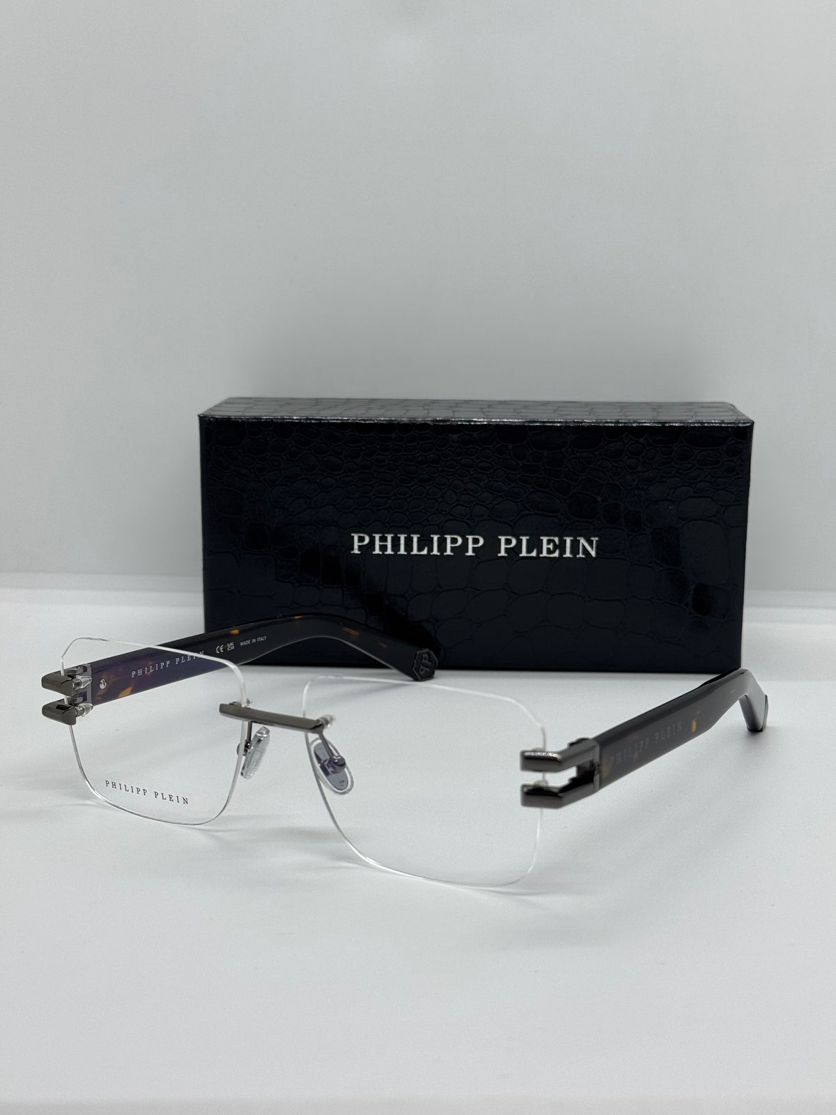 Philipp Plein VPP086 Tortoise Frame