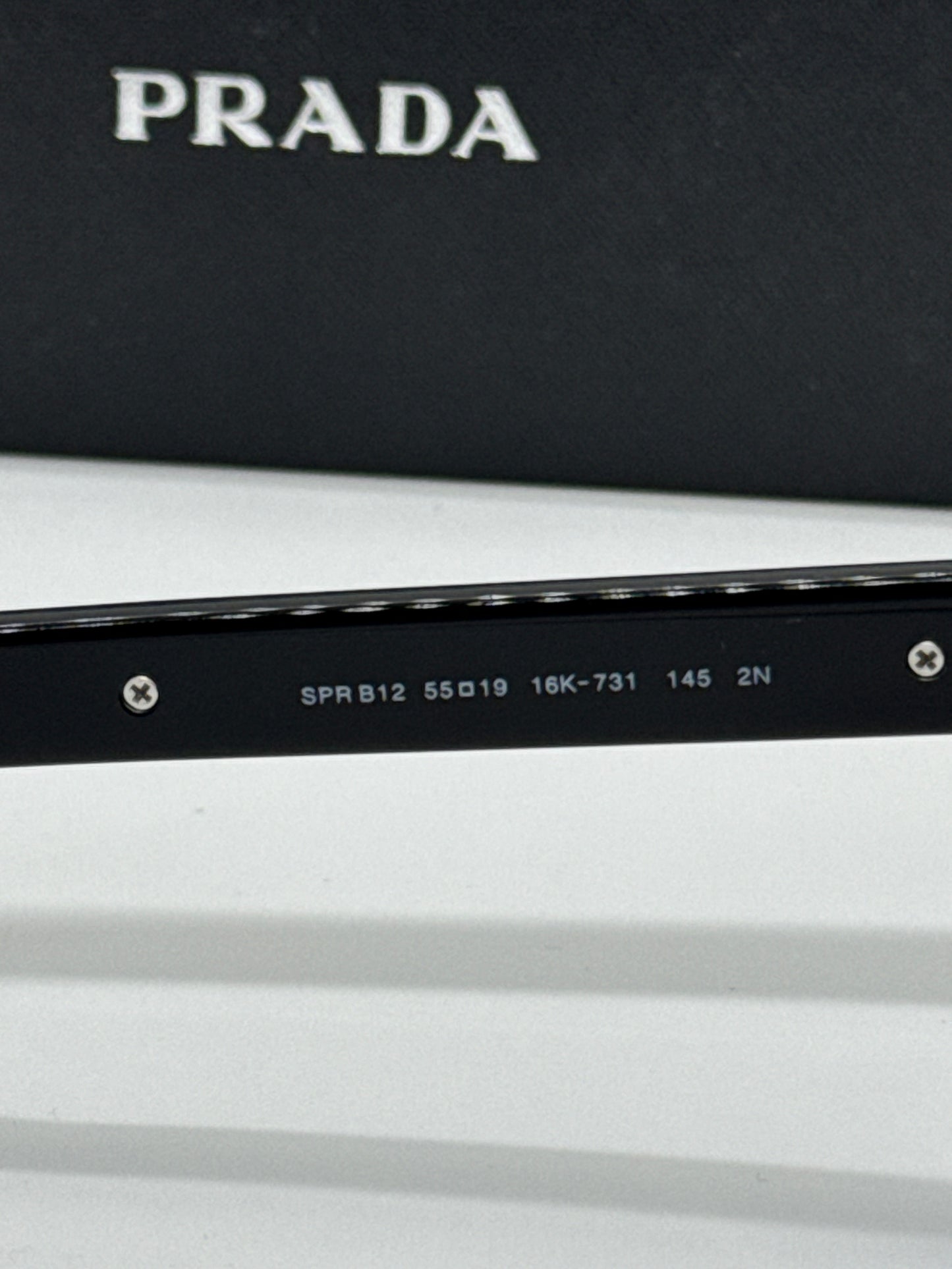 Prada SPR B12 Black Shade