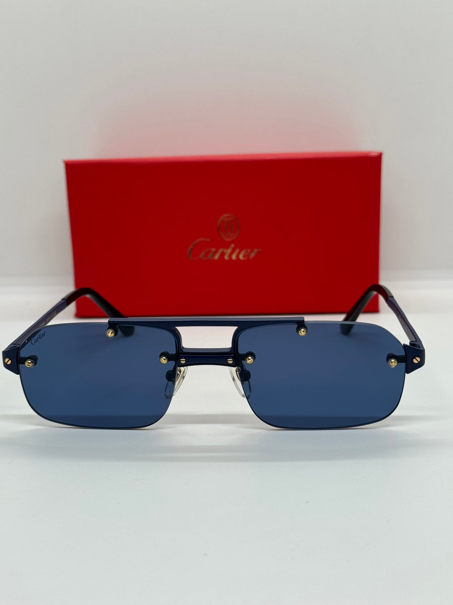 Cartier De Santos CT0660S Navy Blue