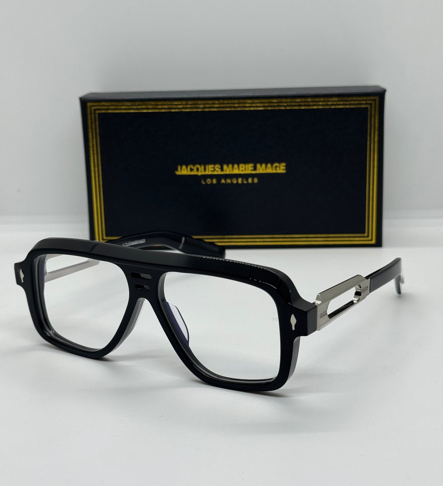 Jacques Marie Mage Fugue Black x Silver Frame