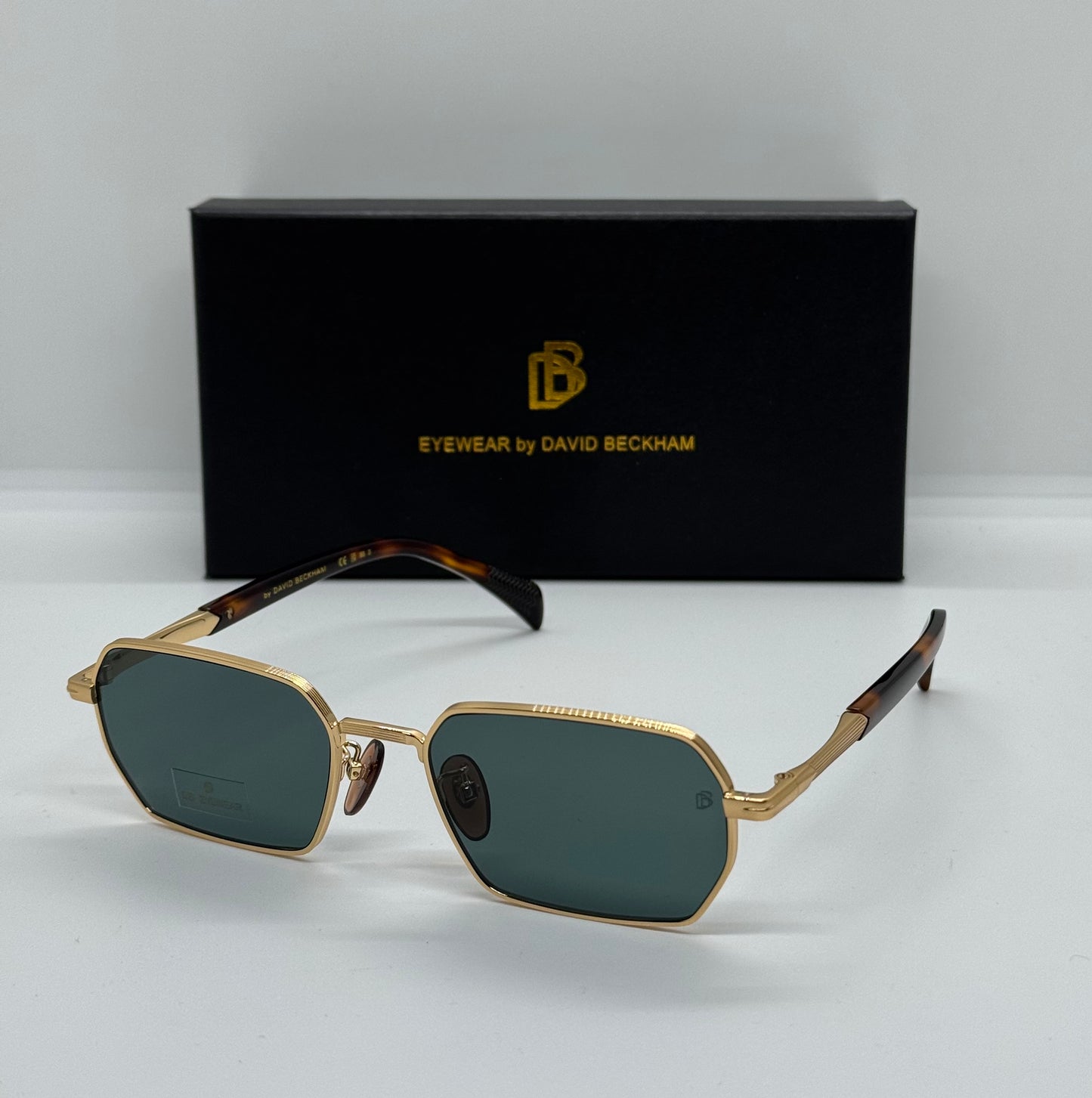 David Beckham DB1174/S Olive X Gold