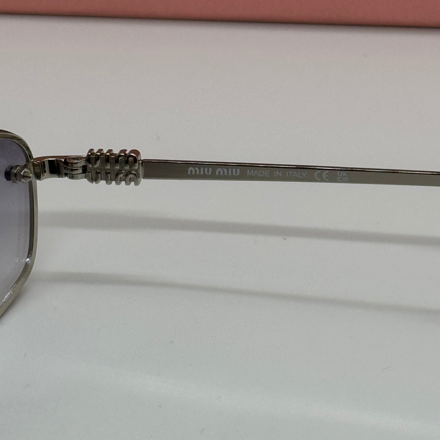 Miu Miu Gunmetal Gradient MUA50S