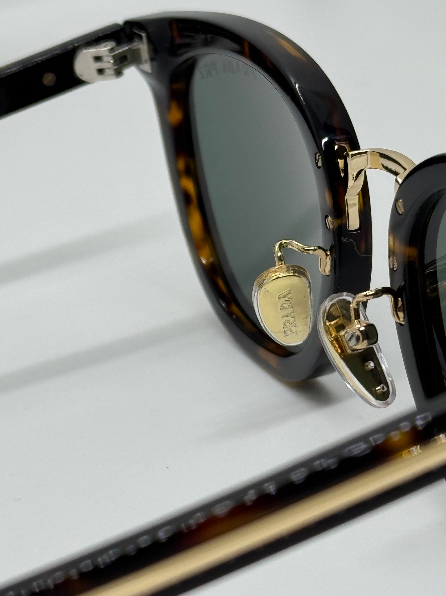 Prada PR SPRC01 Olive Tortoise