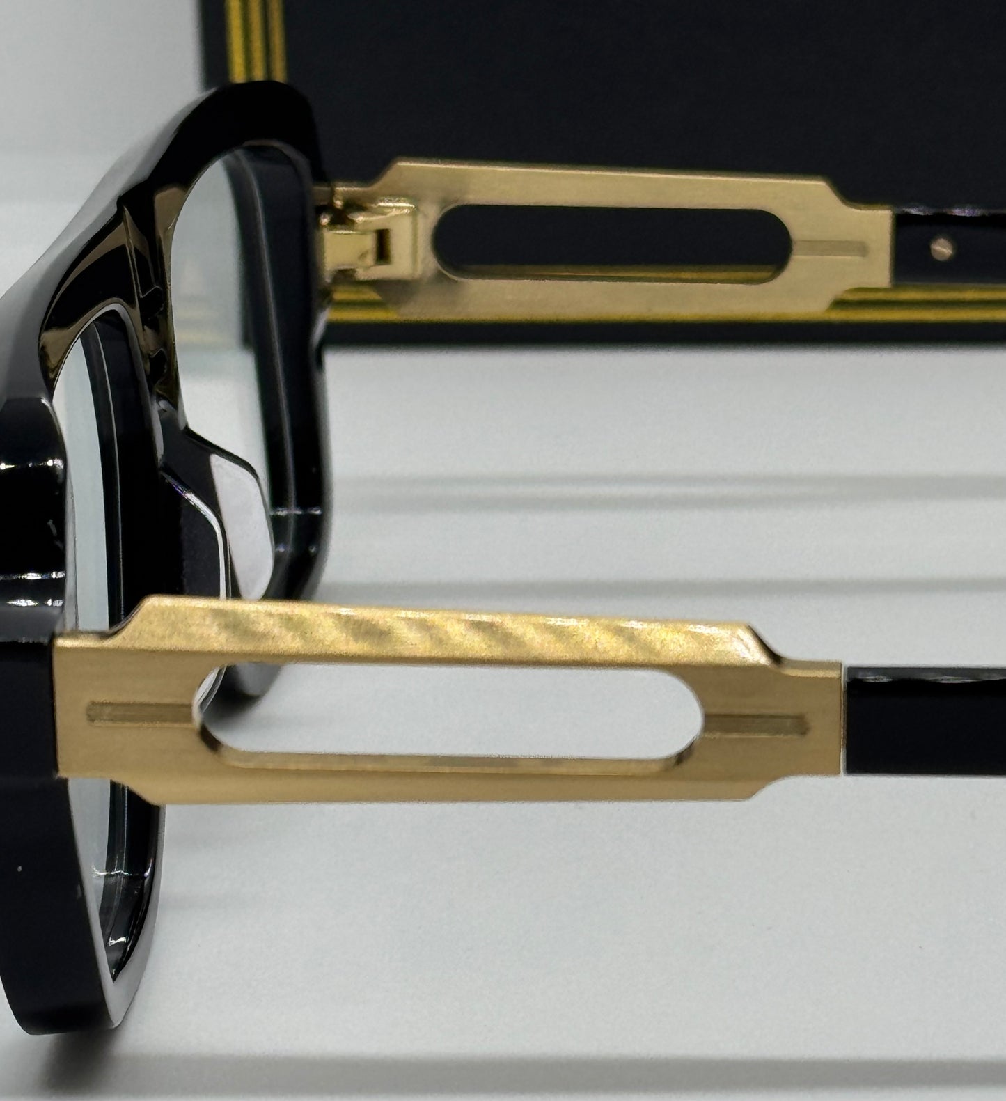 Jacques Marie Mage Fugue Black x Gold Frame