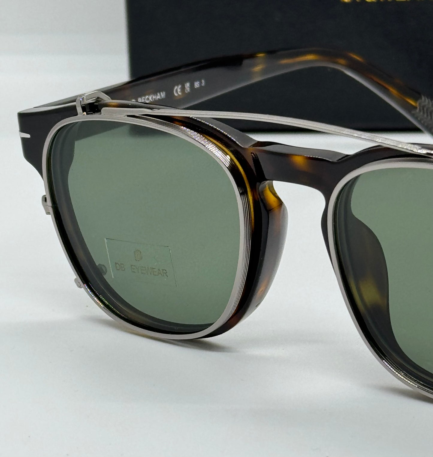 David Beckham DB1117/S Clip-On Olive tortoiseshell